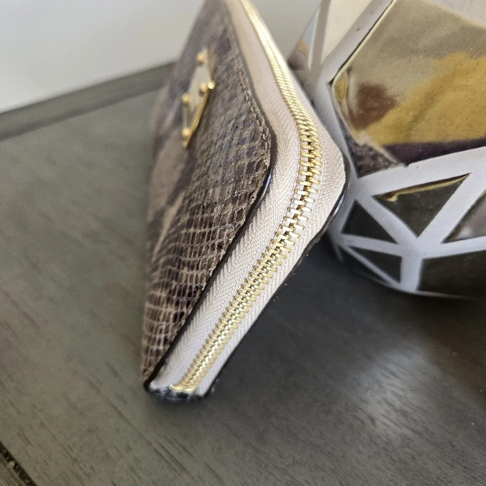 Michael Kors Snakeskin Print Wallet - Picture 9 of 12